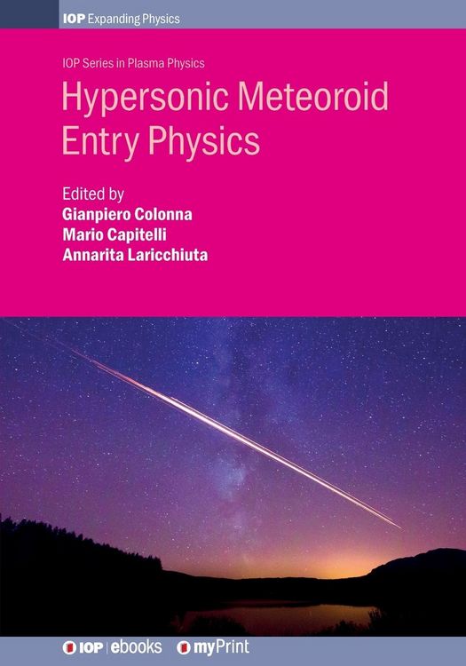Produktbild: Hypersonic Meteoroid Entry Physics
