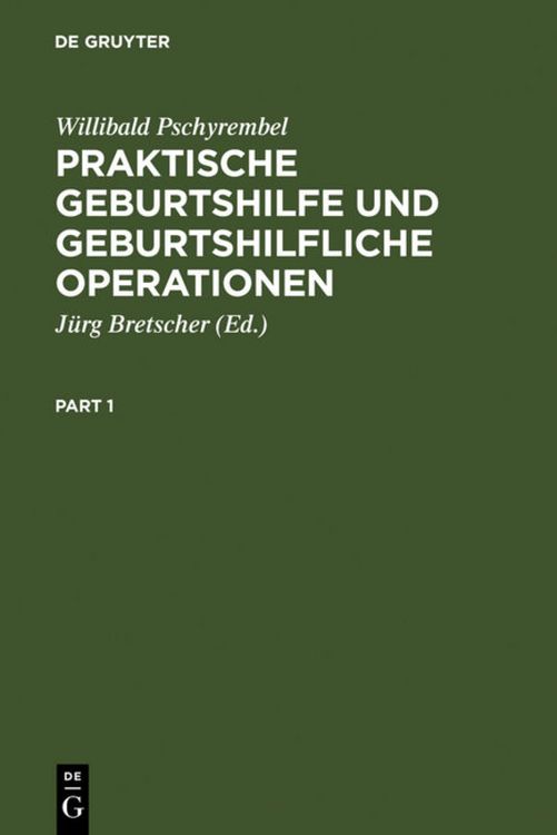 Produktbild: Praktische Geburtshilfe und geburtshilfliche Operationen