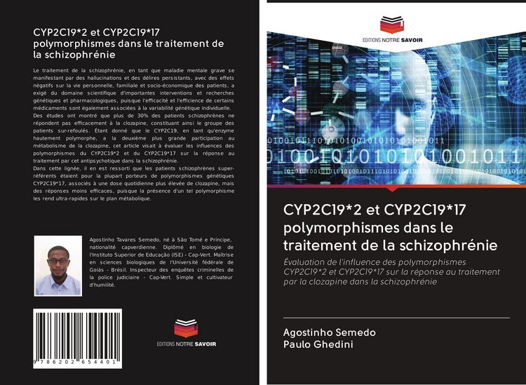 Produktbild: CYP2C19*2 et CYP2C19*17 polymorphismes dans le traitement de la schizophr&eacute;nie