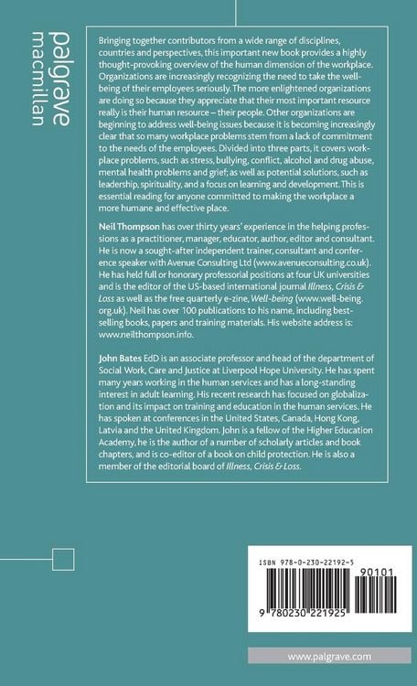 Produktbild: Promoting Workplace Well-being