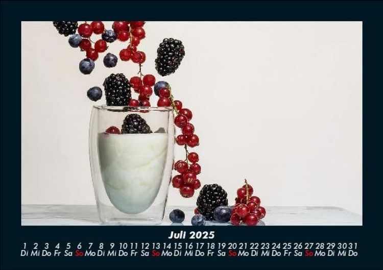 Produktbild: Fr&uuml;chte 2025 Fotokalender DIN A5