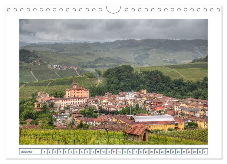 Produktbild: Piemont - am Fu&szlig; der Berge (Wandkalender 2026 DIN A4 quer), CALVENDO Monatskalender