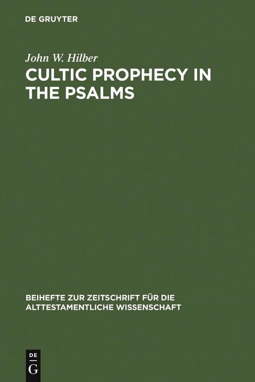 Produktbild: Cultic Prophecy in the Psalms