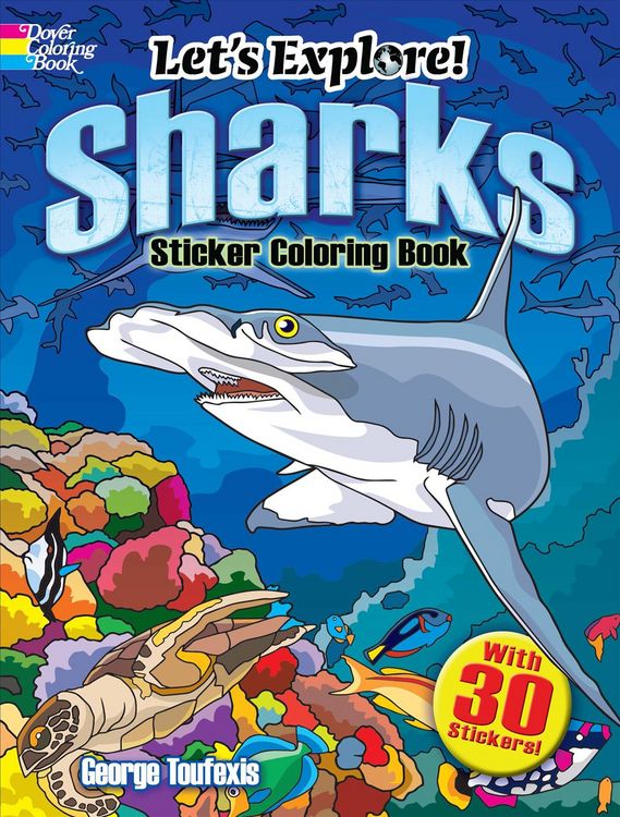 Produktbild: Lets Explore Sharks Sticker Co