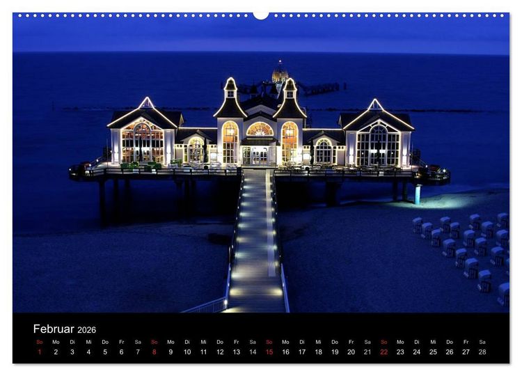 Produktbild: Traumhafte Ostseek&uuml;ste (Wandkalender 2026 DIN A2 quer), CALVENDO Monatskalender