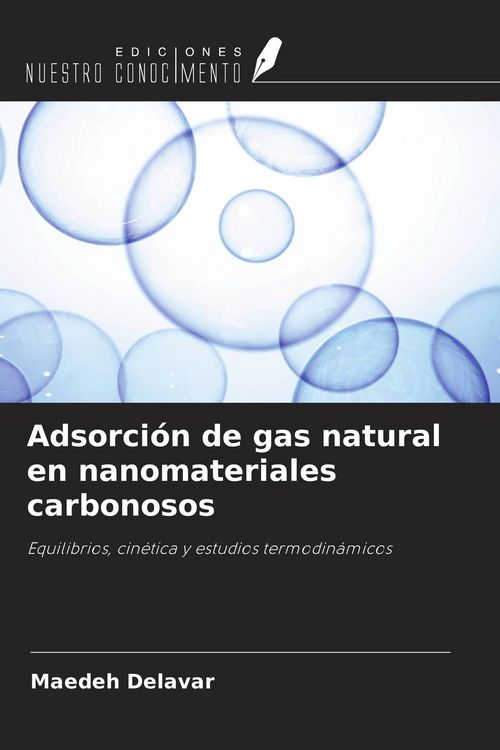 Produktbild: Adsorci&oacute;n de gas natural en nanomateriales carbonosos