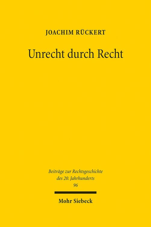 Produktbild: Unrecht durch Recht
