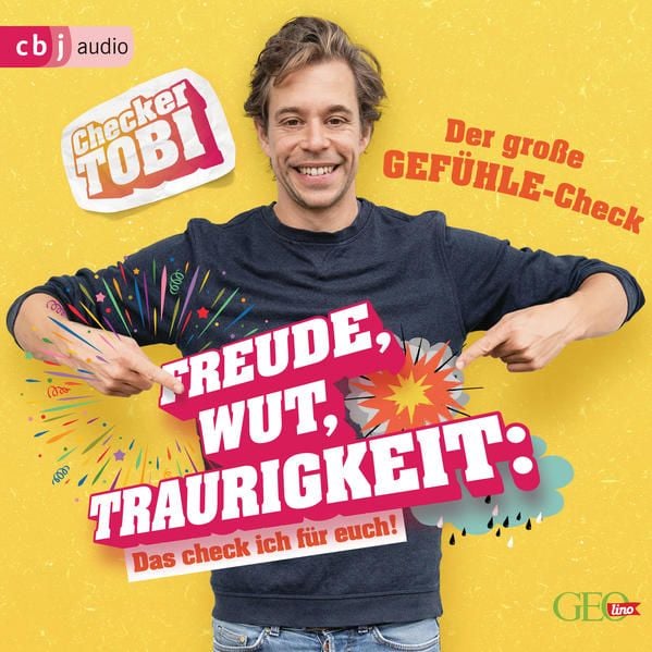 Produktbild: Checker Tobi - Der gro&szlig;e Gef&uuml;hle-Check: Freude, Wut, Traurigkeit &ndash; Das check ich f&uuml;r euch!