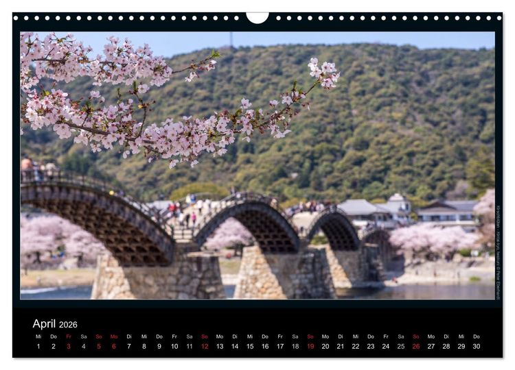 Produktbild: Japan (Wandkalender 2026 DIN A3 quer), CALVENDO Monatskalender