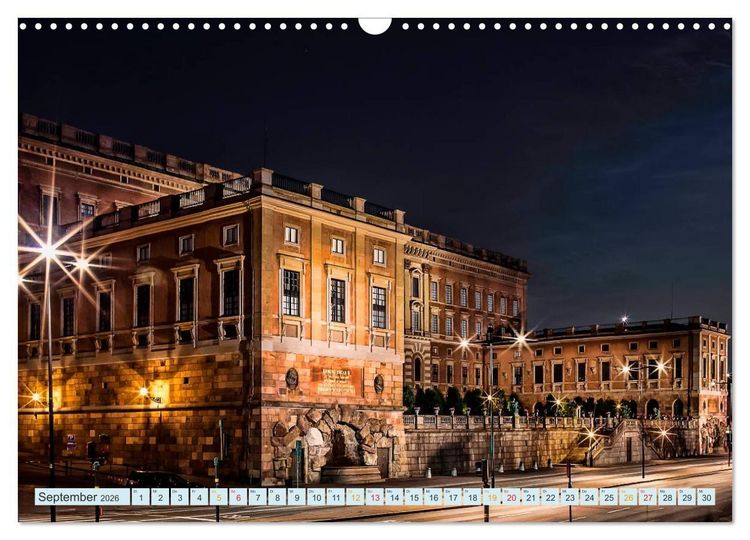 Produktbild: Stockholm - Venedig des Nordens (Wandkalender 2026 DIN A3 quer), CALVENDO Monatskalender