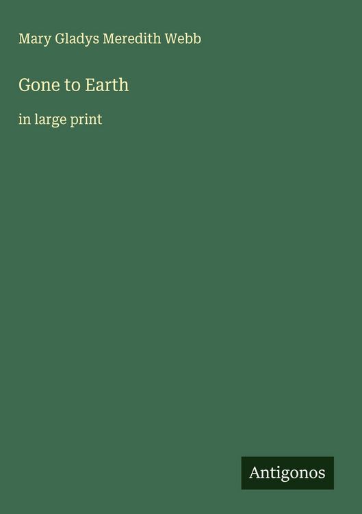 Produktbild: Gone to Earth