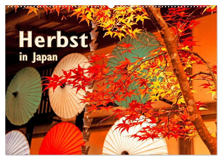 Produktbild: Herbst in Japan (Wandkalender 2026 DIN A2 quer), CALVENDO Monatskalender