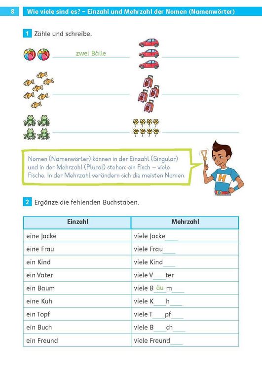 Produktbild: Die Deutsch-Helden: Grammatik 2. Klasse