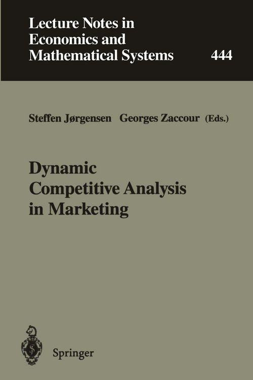 Produktbild: Dynamic Competitive Analysis in Marketing