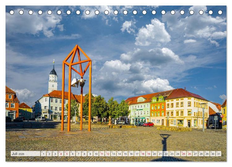 Produktbild: Bischofswerda Impressionen (Tischkalender 2026 DIN A5 quer), CALVENDO Monatskalender