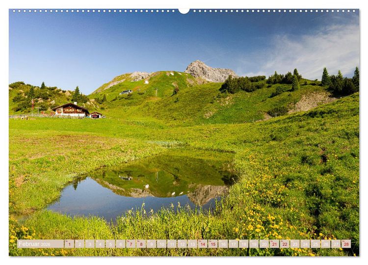 Produktbild: Lech - magic Arlberg (Wandkalender 2026 DIN A2 quer), CALVENDO Monatskalender