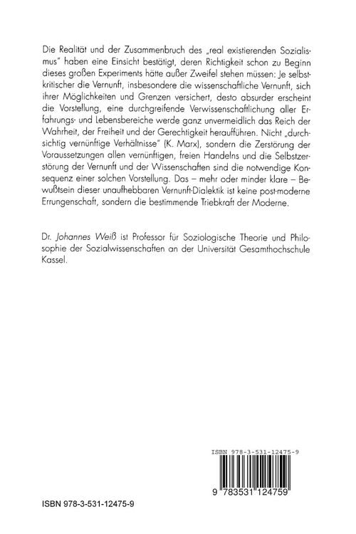 Produktbild: Vernunft und Vernichtung