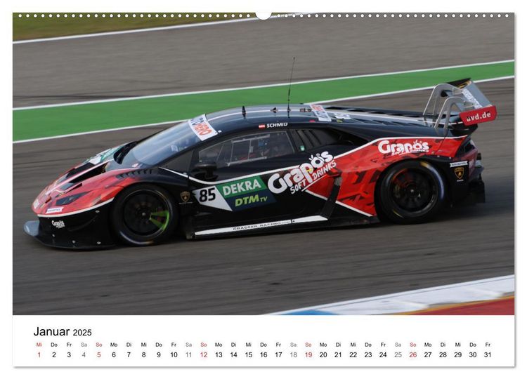 Produktbild: Motorsport aus Sant&rsquo;Agata (hochwertiger Premium Wandkalender 2025 DIN A2 quer), Kunstdruck in Hochglanz