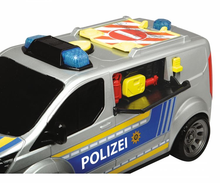 Produktbild: DICKIE TOYS Ford Transit Polizei mit Licht und Sound 28cm