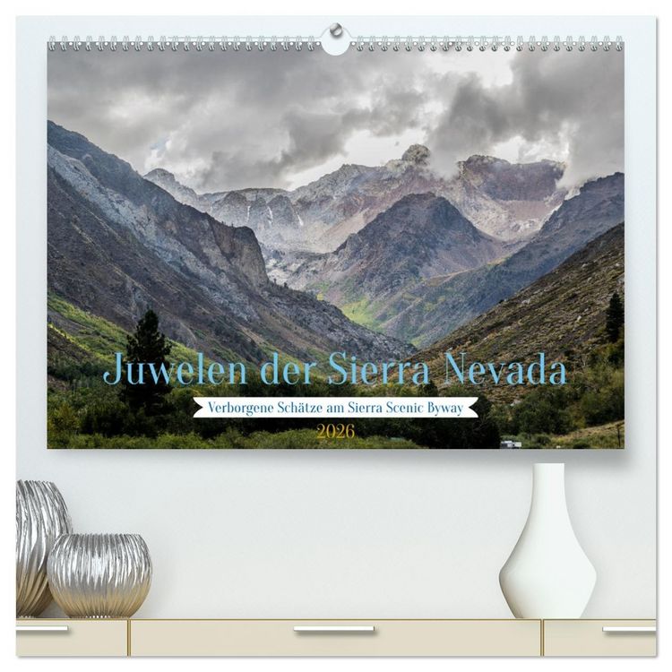 Produktbild: Juwelen der Sierra Nevada (hochwertiger Premium Wandkalender 2026 DIN A2 quer), Kunstdruck in Hochglanz