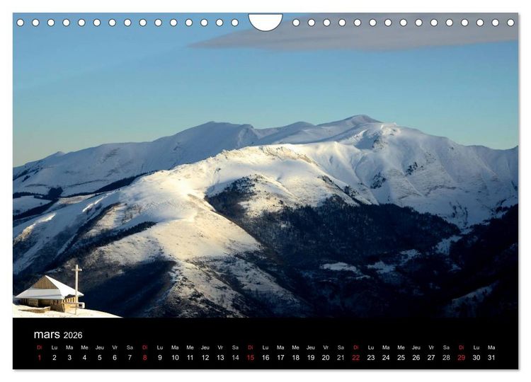 Produktbild: Couleurs Pyr&eacute;n&eacute;es (Calendrier mural 2026 DIN A4 vertical), CALVENDO calendrier mensuel