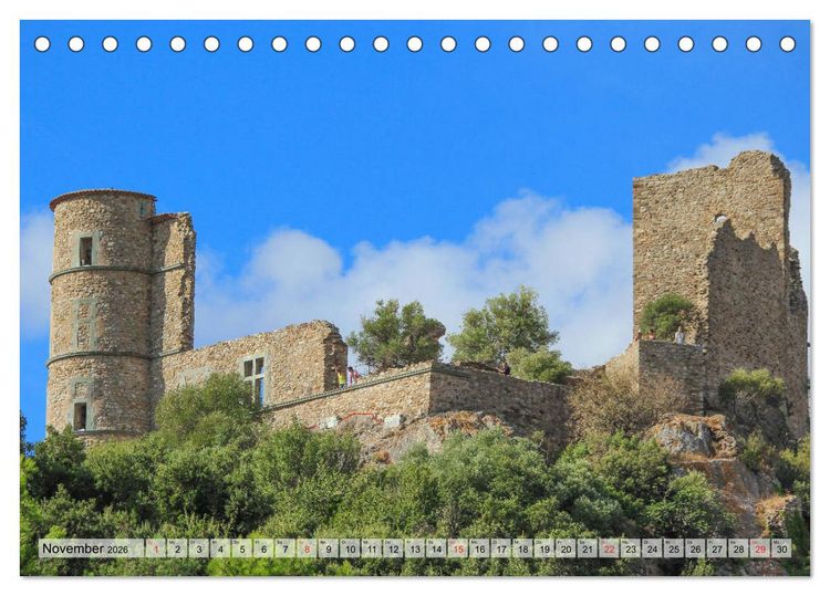 Produktbild: S&uuml;dfrankreich - C&ocirc;te d&rsquo;Azur (Tischkalender 2026 DIN A5 quer), CALVENDO Monatskalender