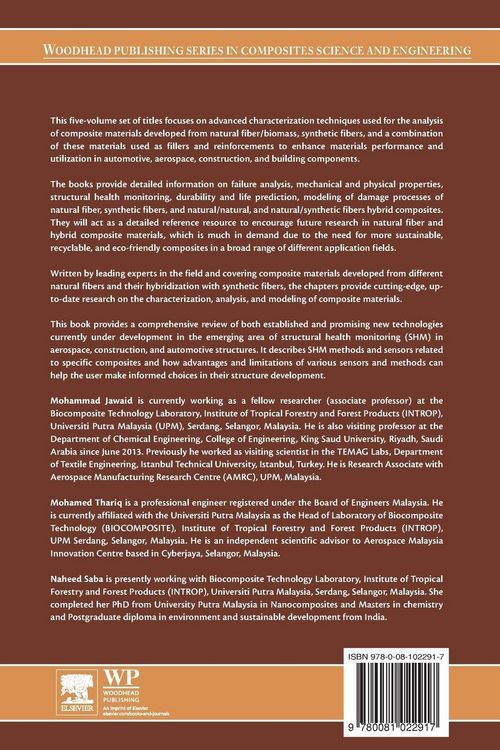 Produktbild: Structural Health Monitoring of Biocomposites, Fibre-Reinforced Composites and Hybrid Composites