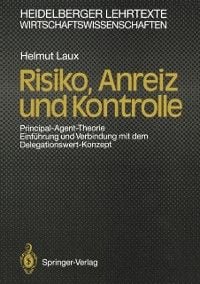 Produktbild: Risiko, Anreiz und Kontrolle