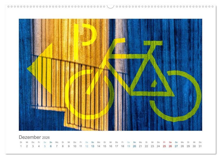 Produktbild: Street Art and City Vibes (hochwertiger Premium Wandkalender 2026 DIN A2 quer), Kunstdruck in Hochglanz