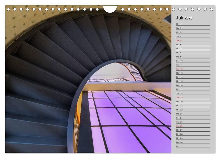 Produktbild: Faszination Treppen (Wandkalender 2026 DIN A4 quer), CALVENDO Monatskalender