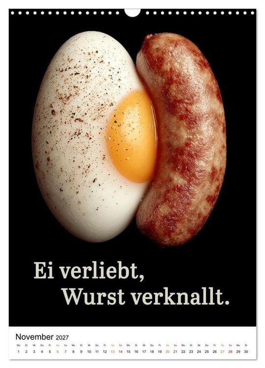Produktbild: Ei Kalender - das gr&ouml;&szlig;te Ei-Spektakel seit Beginn der Zeitrechnung (Wandkalender 2027 DIN A3 hoch), CALVENDO Monatskalender