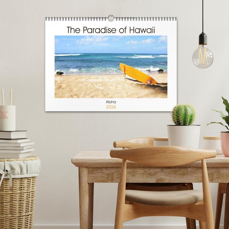 Produktbild: The Paradise of Hawaii (Wall Calendar 2026 DIN A3 landscape), CALVENDO 12 Month Wall Calendar