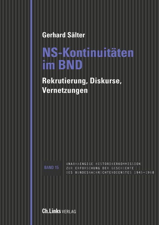 Produktbild: NS-Kontinuit&auml;ten im BND