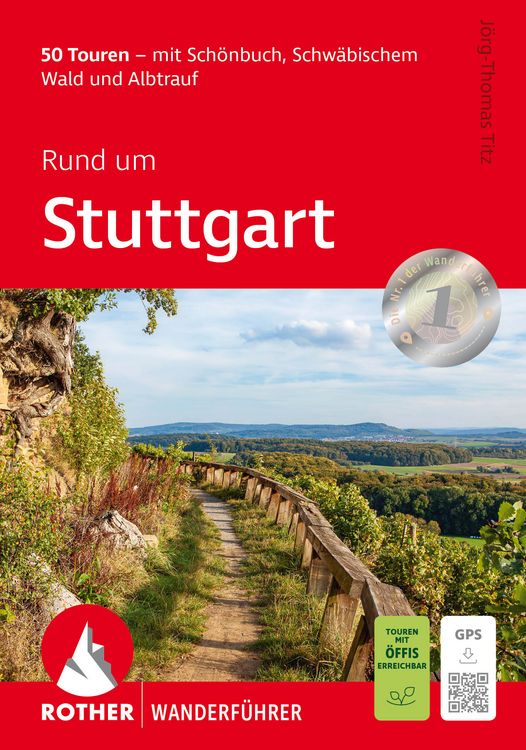 Produktbild: ROTHER Wanderf&uuml;hrer Rund um Stuttgart