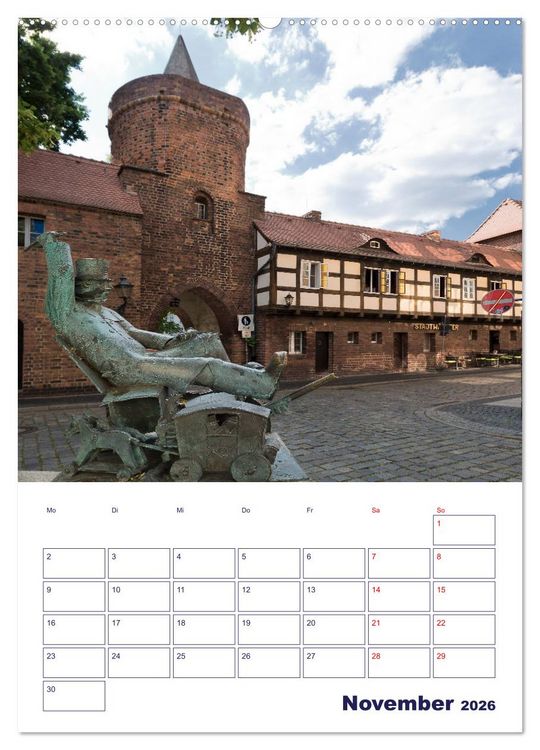 Produktbild: Cottbus Kleinod in der Lausitz (Wandkalender 2026 DIN A2 hoch), CALVENDO Monatskalender
