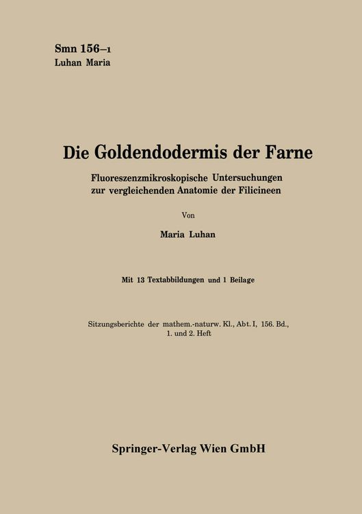 Produktbild: Die Goldendodermis der Farne