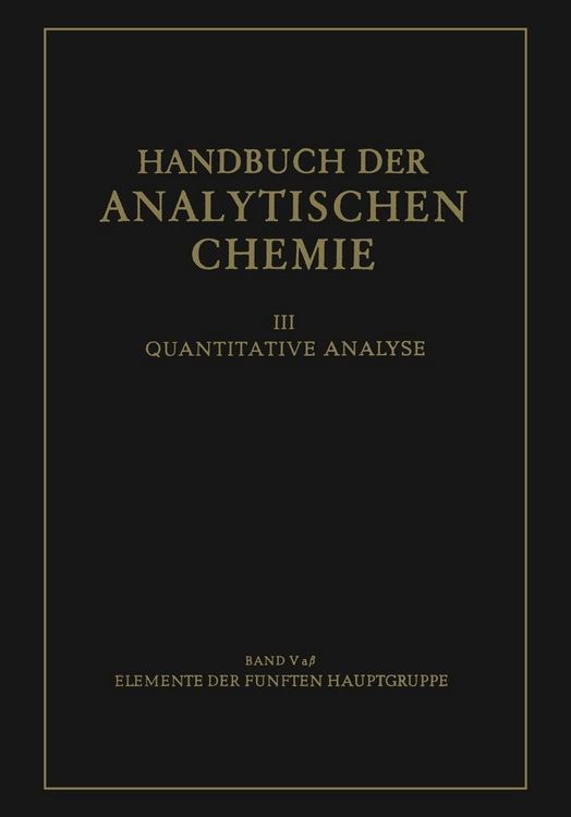 Produktbild: Elemente der F&uuml;nften Hauptgruppe