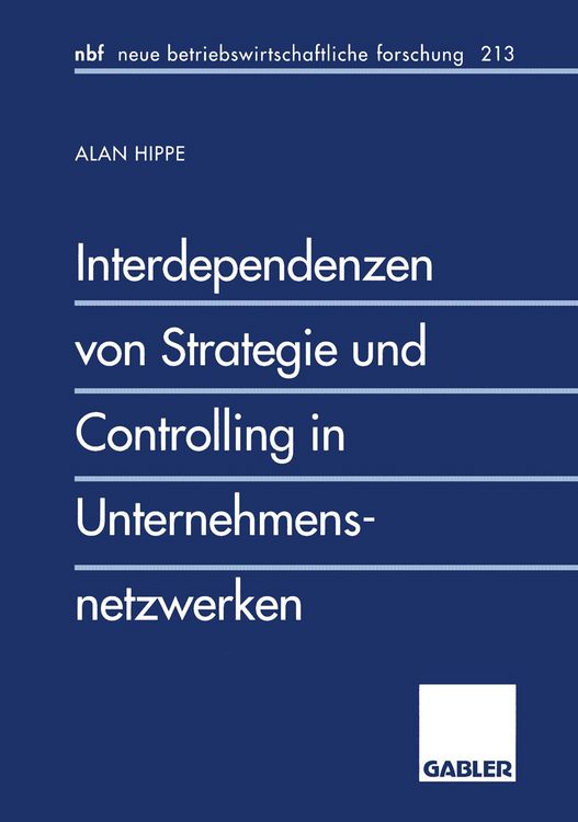 Produktbild: Interdependenzen von Strategie und Controlling in Unternehmensnetzwerken