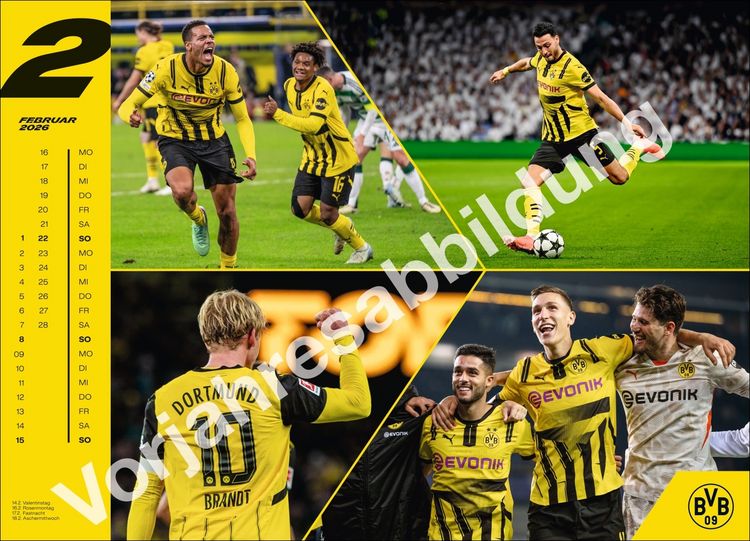 Produktbild: BVB Edition Kalender 2027