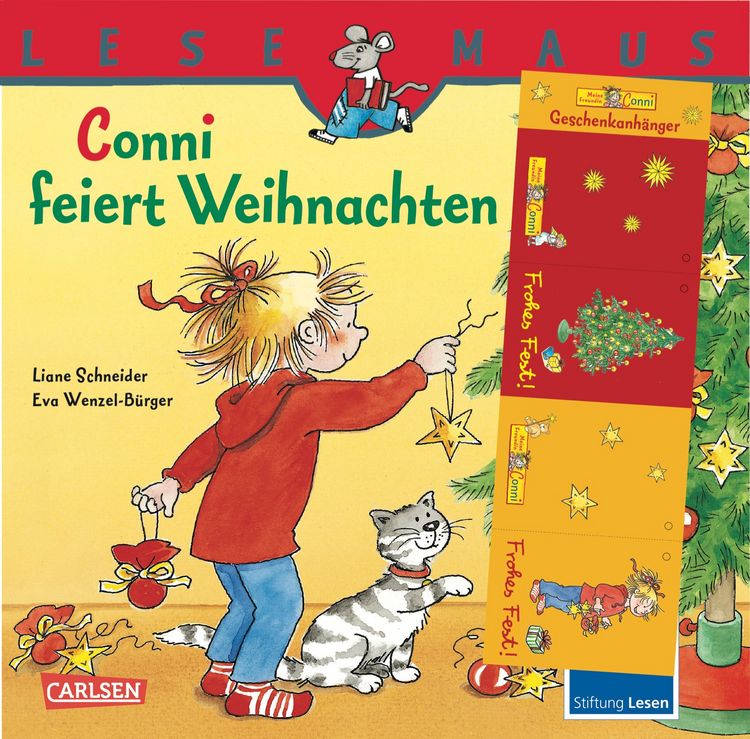 Produktbild: LESEMAUS 58: Conni feiert Weihnachten