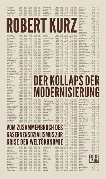 Produktbild: Der Kollaps der Modernisierung