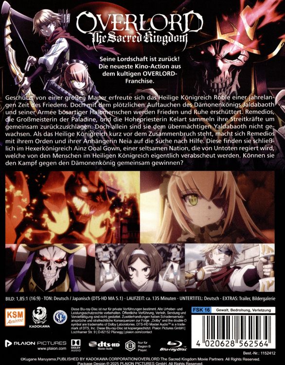 Produktbild: Overlord: The Sacred Kingdom