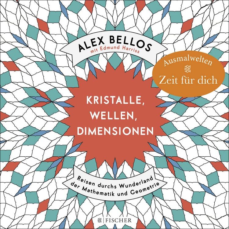 Produktbild: Kristalle, Wellen, Dimensionen &ndash; Eine phantastische Welt zum Ausmalen