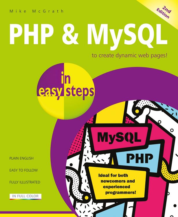 Produktbild: PHP & MySQL in easy steps, 2nd Edition
