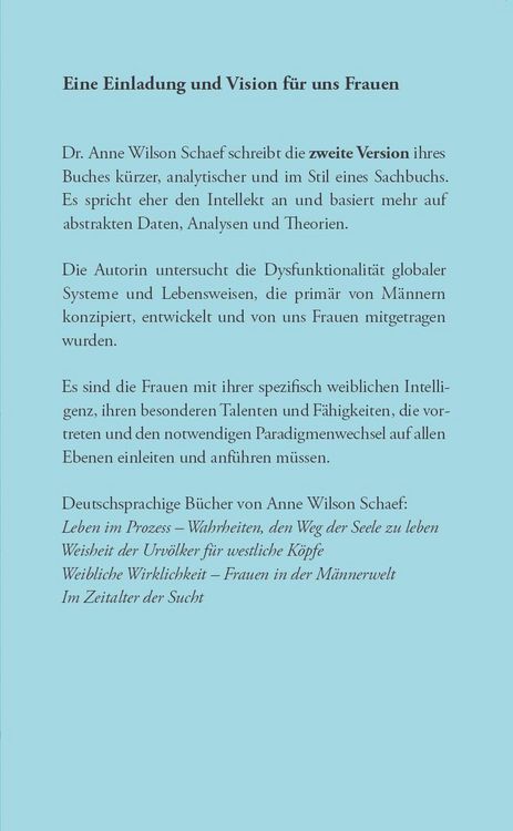 Produktbild: Es wird eine lange Zeit in Frieden und Wohlstand kommen - und sie wird eingeleitet von den Frauen