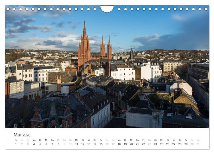 Produktbild: Du sch&ouml;nes Wiesbaden (Wandkalender 2026 DIN A4 quer), CALVENDO Monatskalender