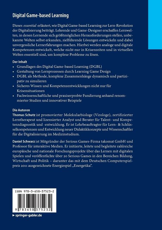 Produktbild: Digital Game-based Learning