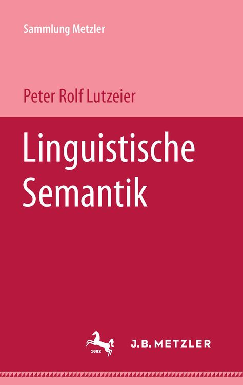 Produktbild: Linguistische Semantik