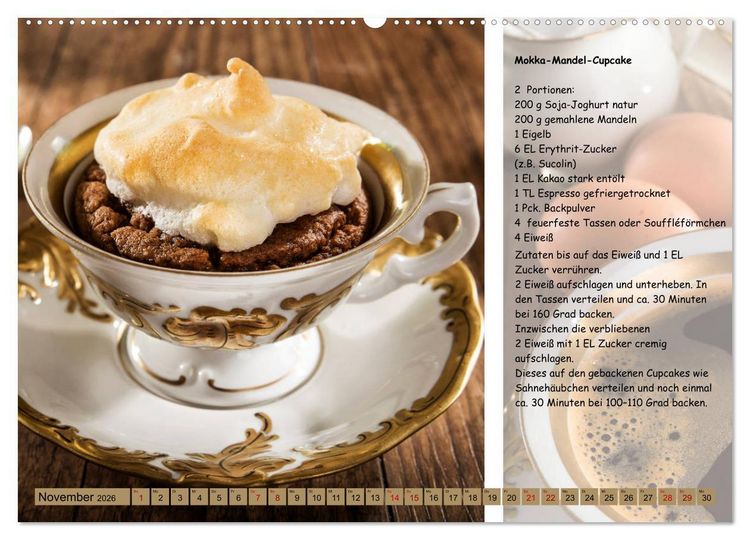 Produktbild: Low Carb 2.0 - Leichte Rezepte zum Selberkochen (Wandkalender 2026 DIN A2 quer), CALVENDO Monatskalender