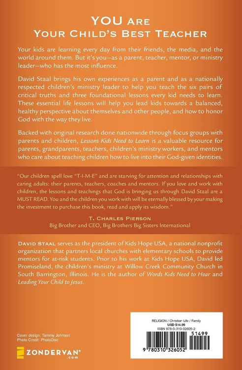 Produktbild: A Lessons Kids Need to Learn